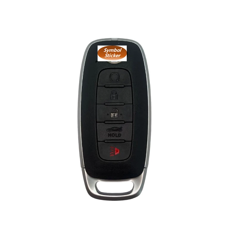 BK para el nuevo S180146126 2022-2023 Nissan Pathfinder/llave inteligente de 5 botones/PN:285E3-6LY5A/KR5TXPZ3/433Mhz