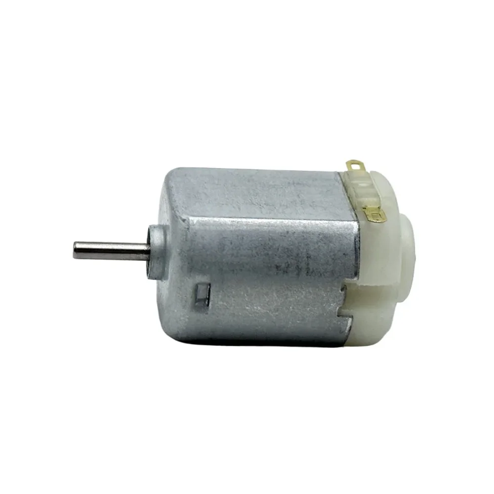 Mini 130 Electric DC Motor DC 1.5V-3.7V 21200RPM High Speed Carbon Brush Strong Magnetic Four-wheel Drive Technology Car Model