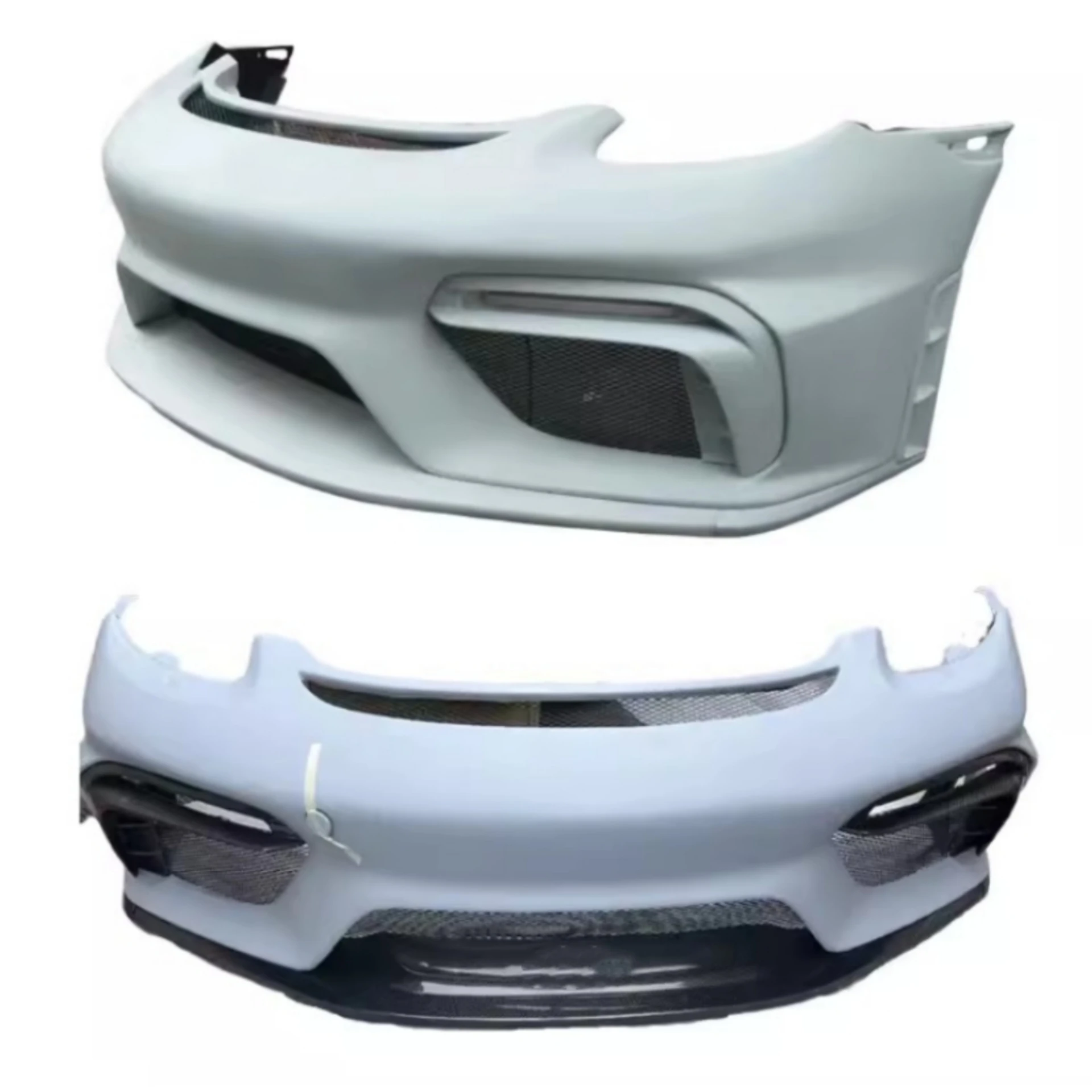 Resin Front Bumper Assembly for Porsche Boxster 981 Upgraded GT4 New Style Bumper Body Kit Car Accessories