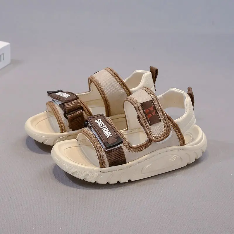 

2026 New Boys' Breathable Mesh Closed Toe Sandals for Spring Summer Fashionable Footwear