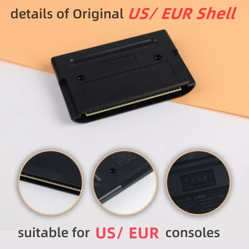 Ecco the Tides of time Game с 16-битным ретро-игровым картриджем Box для игровых консолей Sega Genesis Megadrive