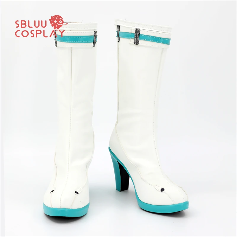 เอสบลูคอสเพลย์ เกิร์ลส์ ฟรอนต์ไลน์ 2 ฟลอเรนซ์ คอสเพลย์รองเท้าสั่งทำพิเศษรองเท้าปาร์ตี้ฮาโลวีน