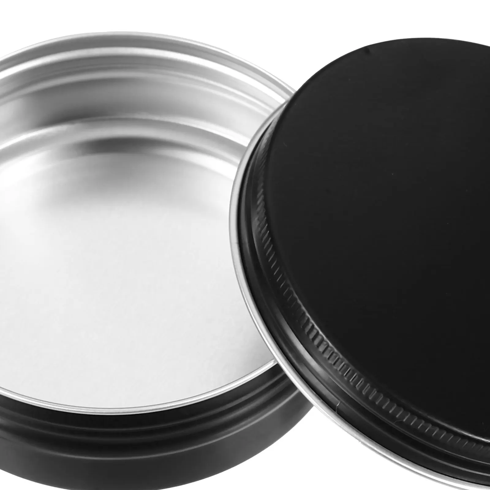 20Pcs 100Ml Aluminium Screw-Thread Box Lightweight Leak-Proof Seamless Lid Storage Jar for Travel Camping Trip Cream