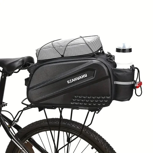 Bolsa para bicicleta Camel, bolsa de asiento trasero plegable eléctrica de gran capacidad para bicicletas de montaña, piezas de ciclismo y accesorios para bolsa Camel