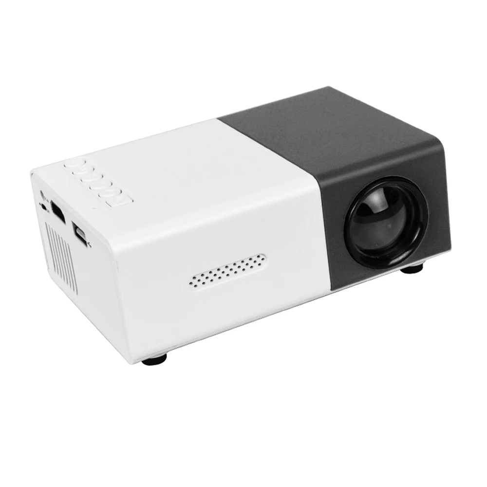 Salange YG300 Mini-LED-Projektor Yg300, verbesserte Version, 600 Lumen, 320 x 240 P, HDMI-kompatibel, USB-Audio, Heim-Media-Player, Beamer 3