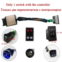 1PCS Beautiful Replacement Parts Control Switch 2/3/5 levels Button Switch With Control Box Fit For Car Seat Heater