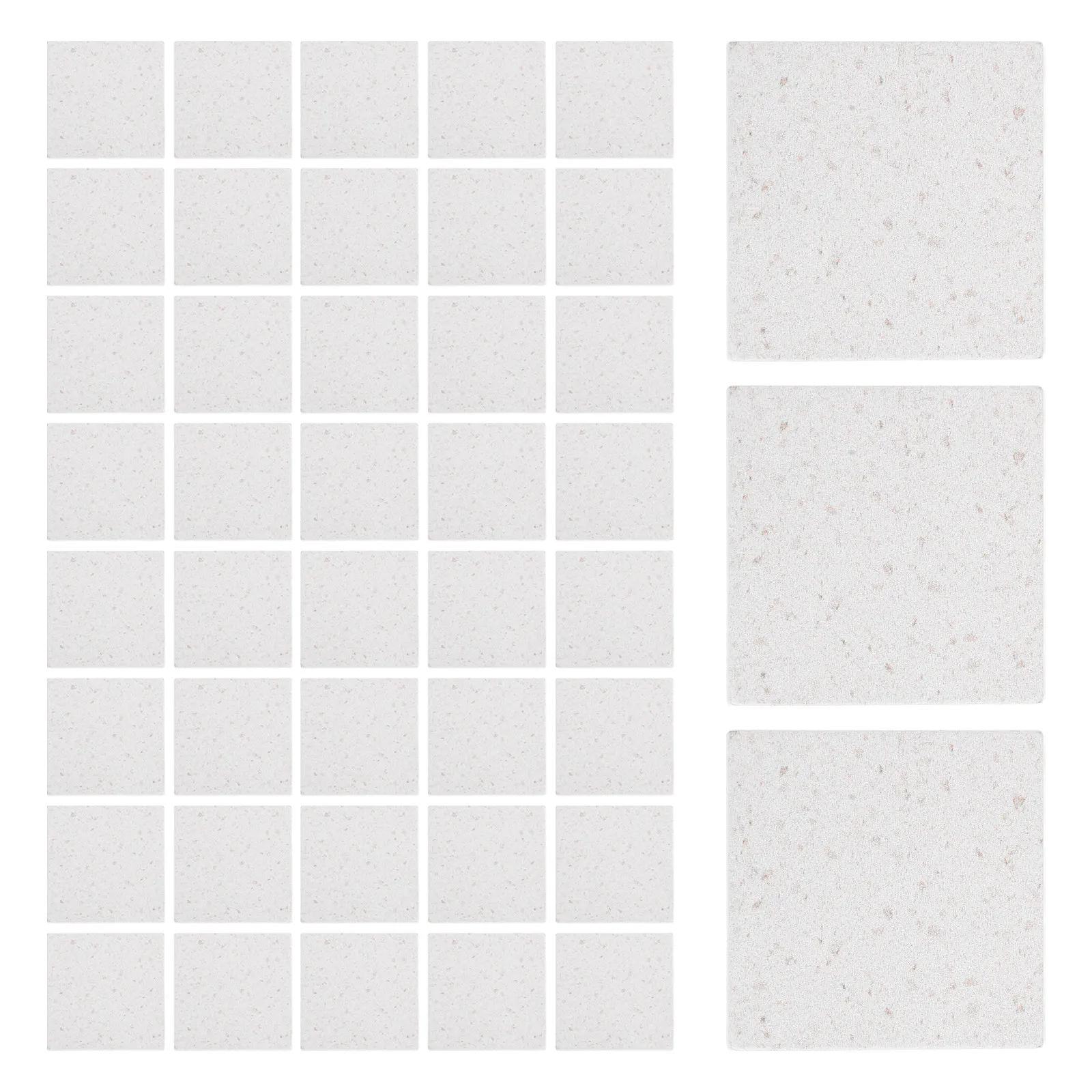 

20Pcs Mini Vintage Square Floor Tiles 3x3cm Self Adhesive Miniature Dollhouse Flooring Sheets Kitchen Living Room Decor