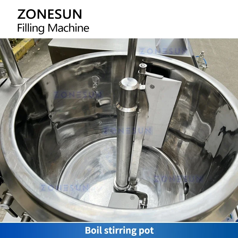ZONESUN ZS-CTF50 Gummy Depositor Machine Paste Filling Machine Hot Liquid Filling Machine Gummy Candy Production