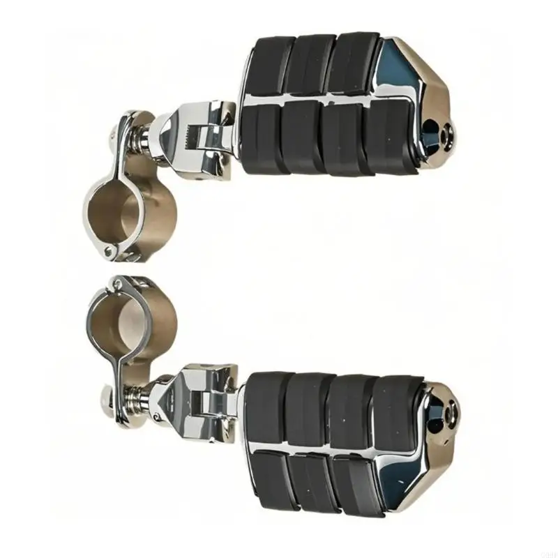 

G99F Universal Motorcycle Footpegs Anti Slip Designs Регулируемые колышки для ног для велосипеда