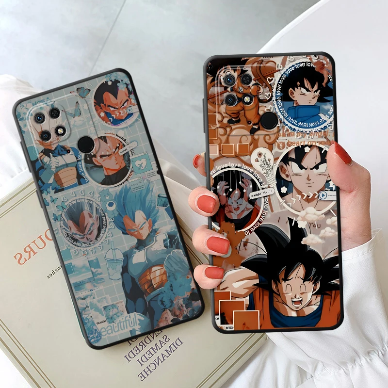 Dragon Ball Vegeta Art Case for Xiaomi Mi 11 12 13 Lite 10T 11T 12T Pro 13 14 15 Pro 12X Black Soft Phone Cover