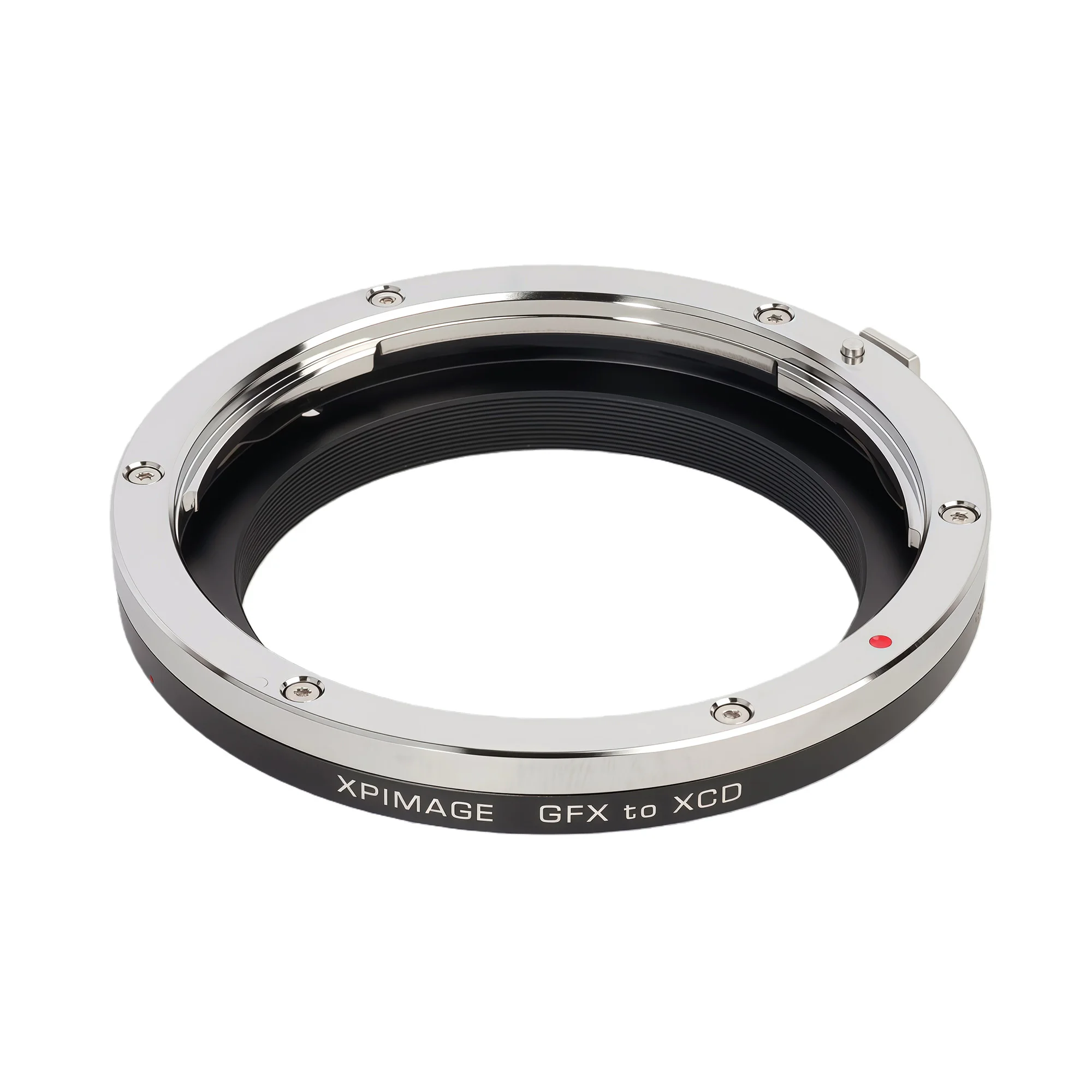 XPIMAGE Lens Mount Adapter Ring for Fujifilm GFX GF Mount Lenses to Hasselblad X System XCD Mount Cameras X1D X2D 907X
