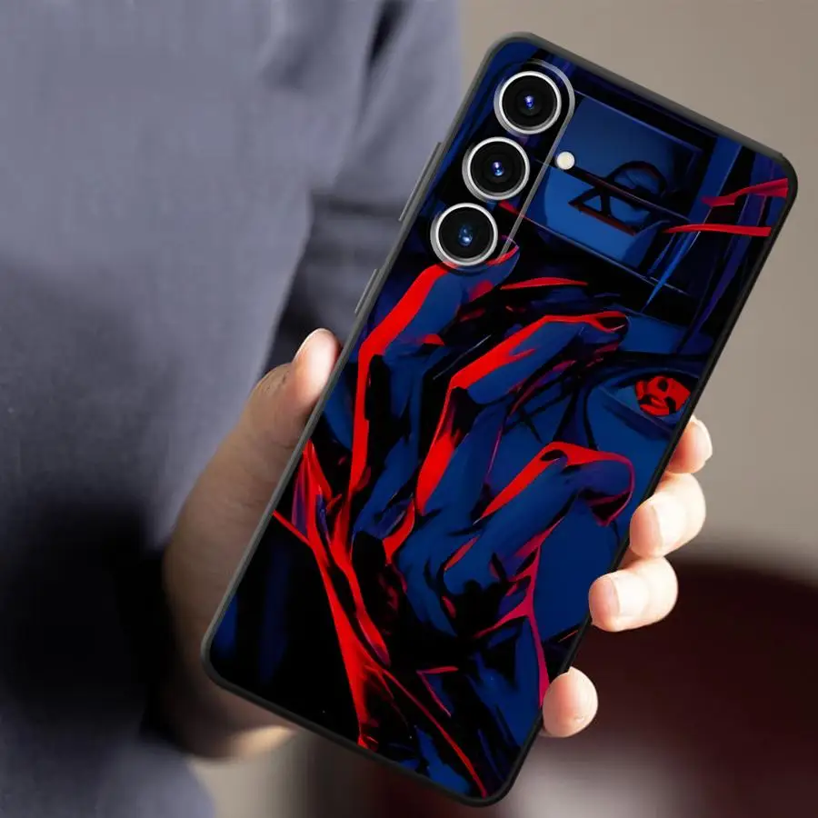 Uchiha Sasuke حافظة رائعة لهاتف سامسونج جالاكسي A24 A55 A35 A25 A71 A23 A53 A41 A22 A52 A32 A26 A72 A36 A51 A73 هاتف ناعم أسود #2