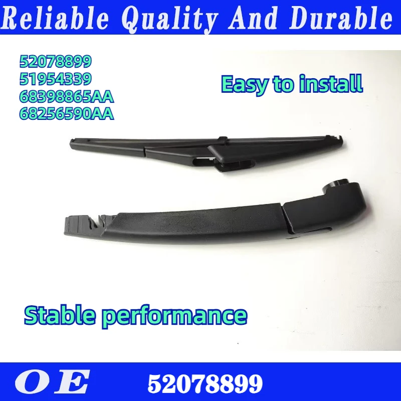 High quality windshield Rear wiper arm assembly for 2015-19Jeep renegade 52078899 51954339 68398865AA 68256590AA car accessories