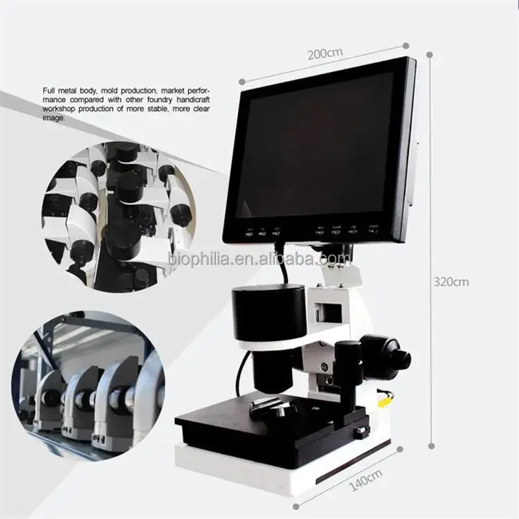 2024 Latest Portable LCD Microcirculation Blood Analysis Microscope For Sale