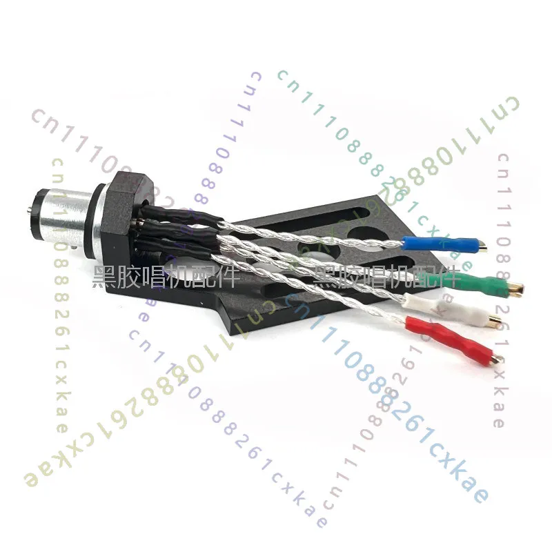 FOR SME Type Turntable Straight Angled Headshell With 5N Pure Silver Wire Aluminum Alloy Screw Replacement Spare Part