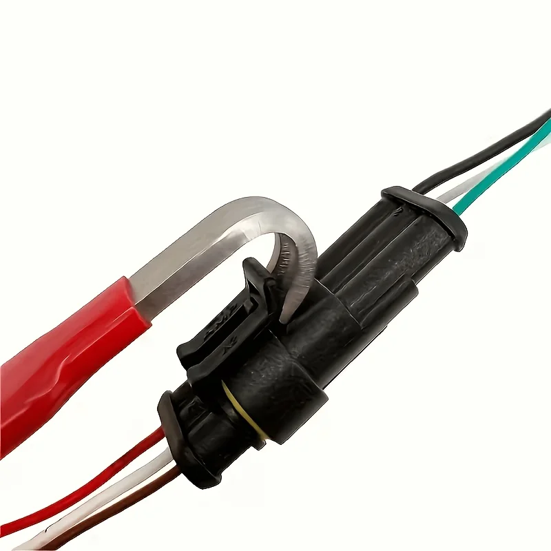 Flat Pry Bar for Separating Electrical Connectors, Suitable for Both Ends of Automotive Circuit Separation Tools