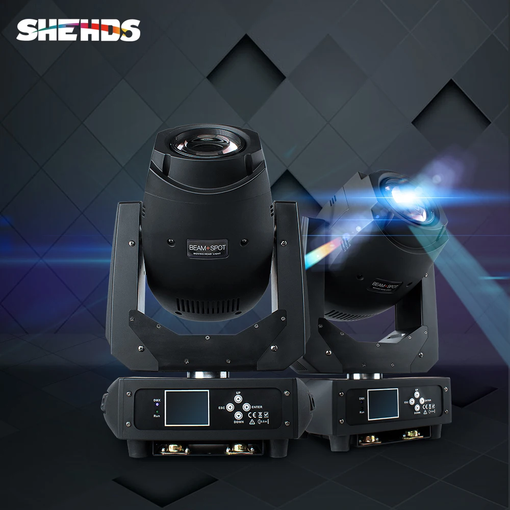 

SHEHDS LED Beam Spot 200W Moving Head Lighting DMX Disco Led Light Part DJ Luz Projetor