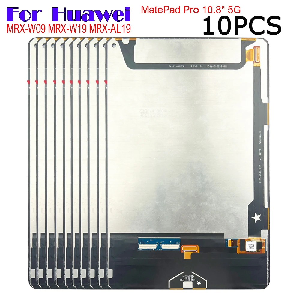 

10PCS AAA+ 10.8" For Huawei MatePad Pro 5G MRX-W19 MRX-W09 MRX-AL19 LCD Display Touch Screen Digitizer Glass Assembly Repair