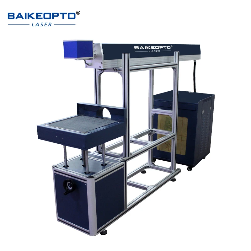 Long Service Life 80W 100W 130W 150W Portable Split Type Laser Printing Pachine Fiber CO2 Laser Marking Machine