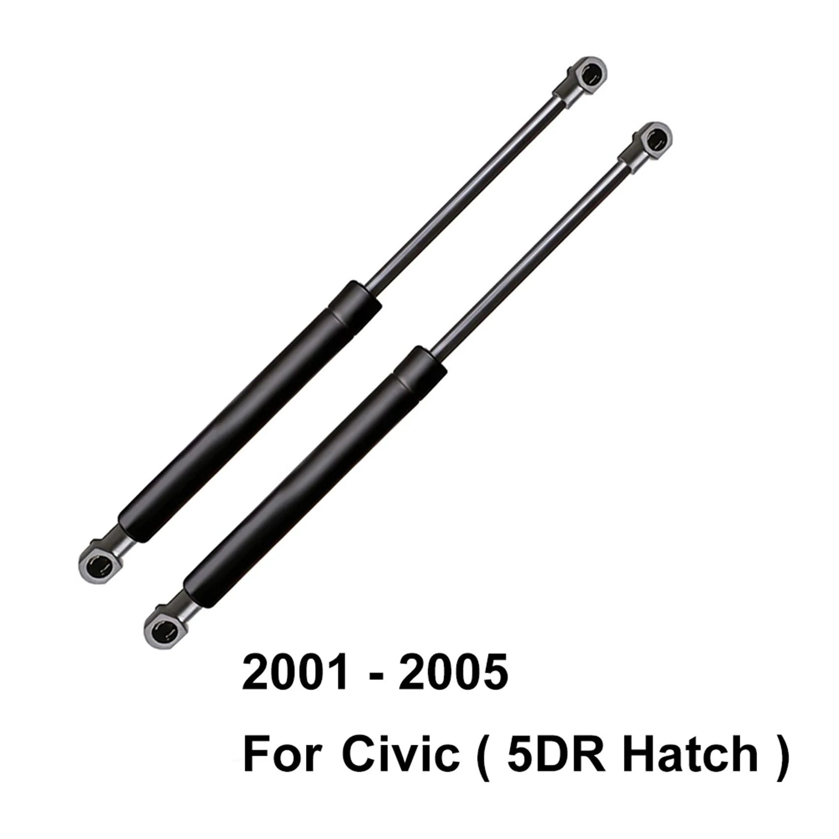 2 Pcs Tailgate Gas Spring Strut Lift Cylinder Support Black For Honda Civic MK VII Hatchback 5 Doors 2001-2005 74820S6DE02