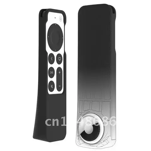 SIKAI Silicone Protective Case for iPhone 4K TV Siri Remote AirTag Applicable Anti-slip