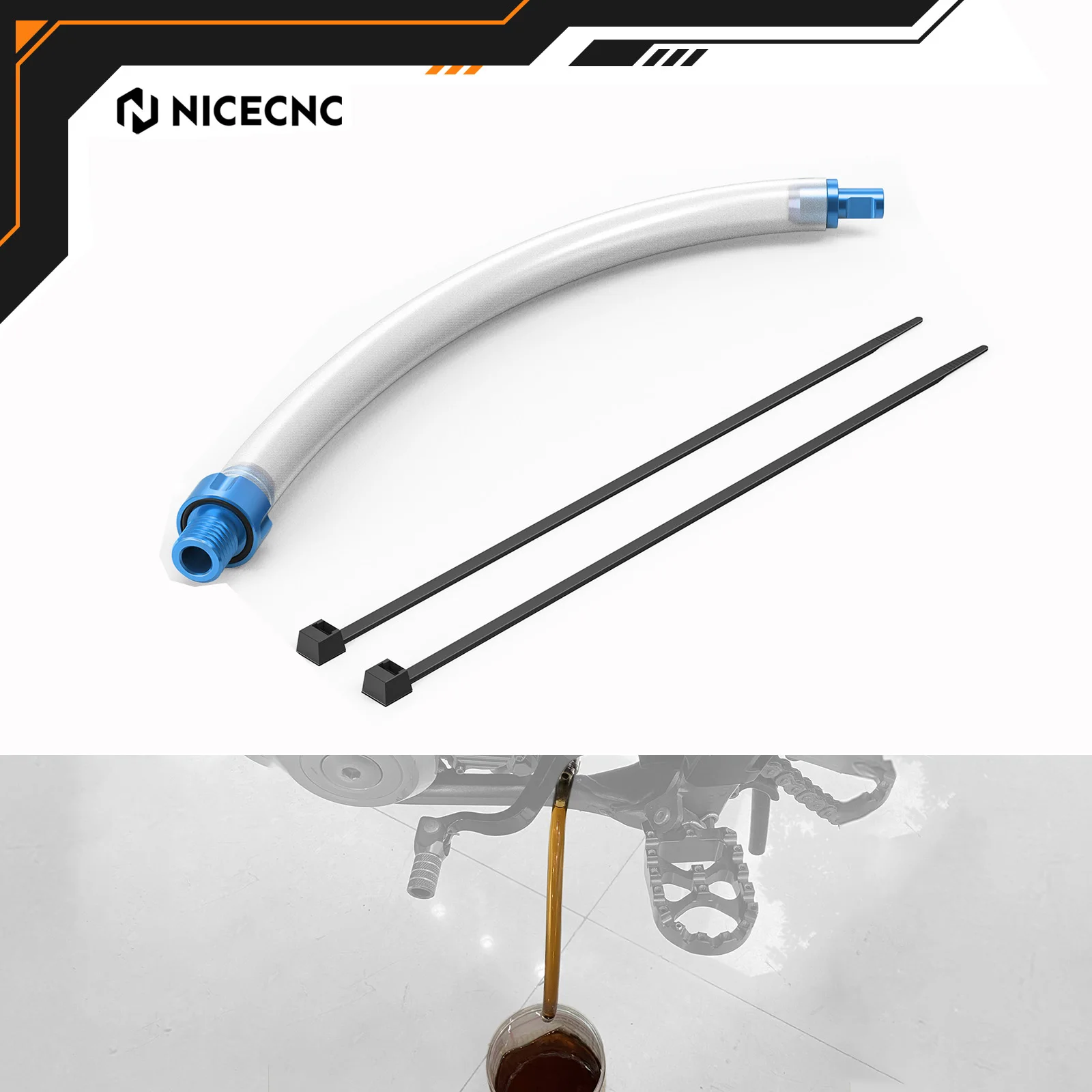 

For Husqvarna TE 300 FE 350 FE450 FE501 TE250 FE250 TX300 TC125 TC250 FC FX 350 450 2014-2024 For Husaberg FE TE Oil Drain Tool