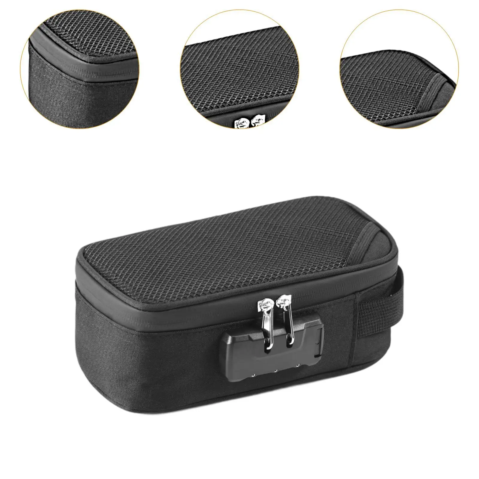 Smell Proof Bag Organization Odour Proof Premium Storage Case Smell Proof Case Pocket for Festival Outdoor Home Travel Storing view 5