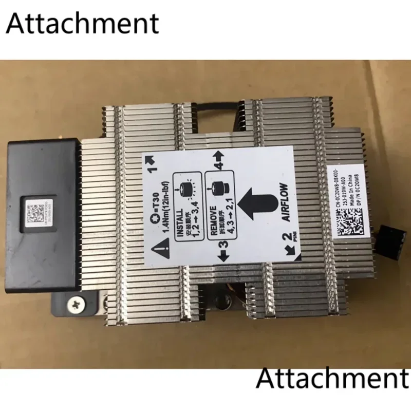 NEW CPU Heat Sink for Dell Precision Tower 7820 T7820 R5NN8 and Carrier 0YD4TX 0C20W8