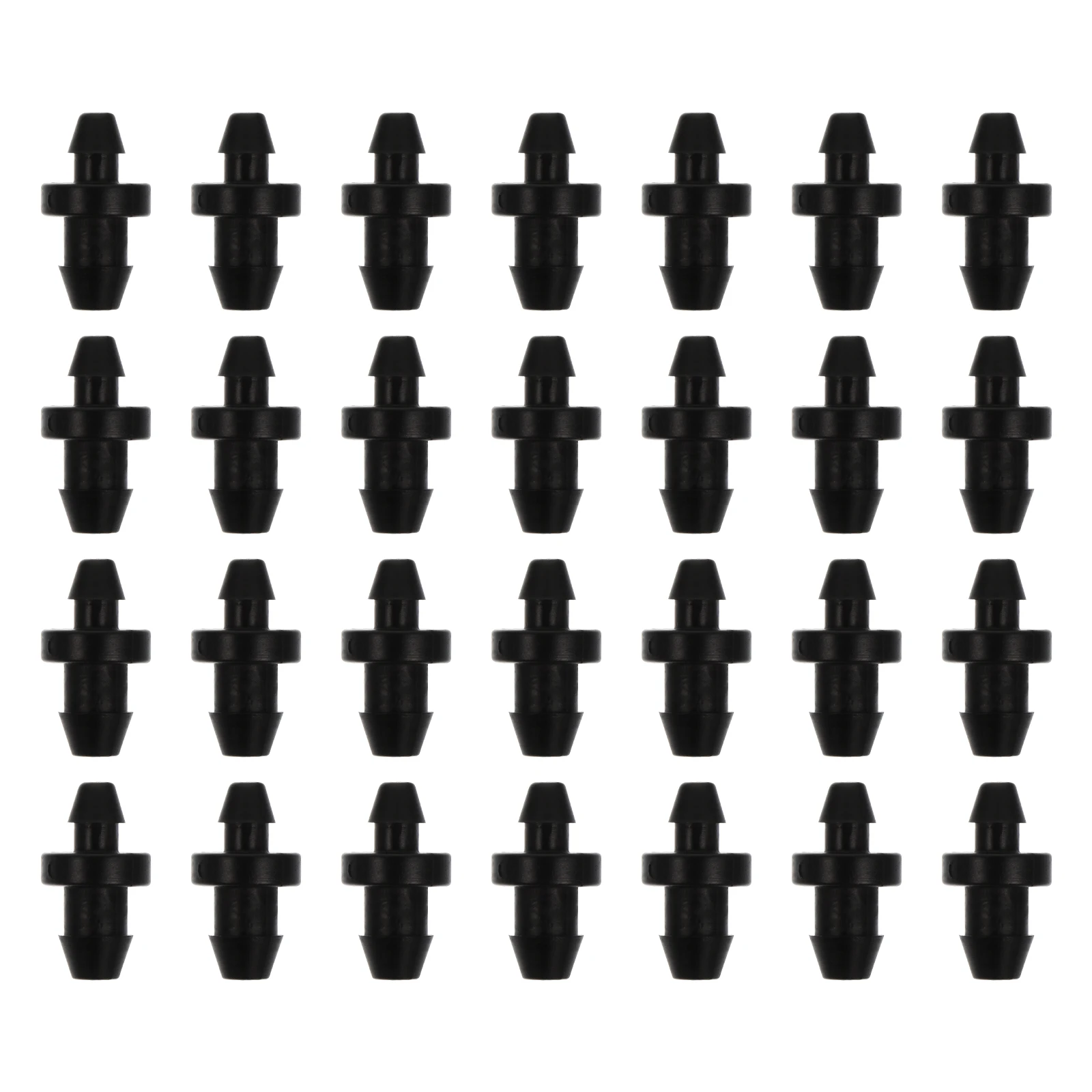 

150 Pcs Drip Irrigation Plugs Capillary Tube Hole Stopper Black Garden Lawn Supplies Plastic Material Easy Installation