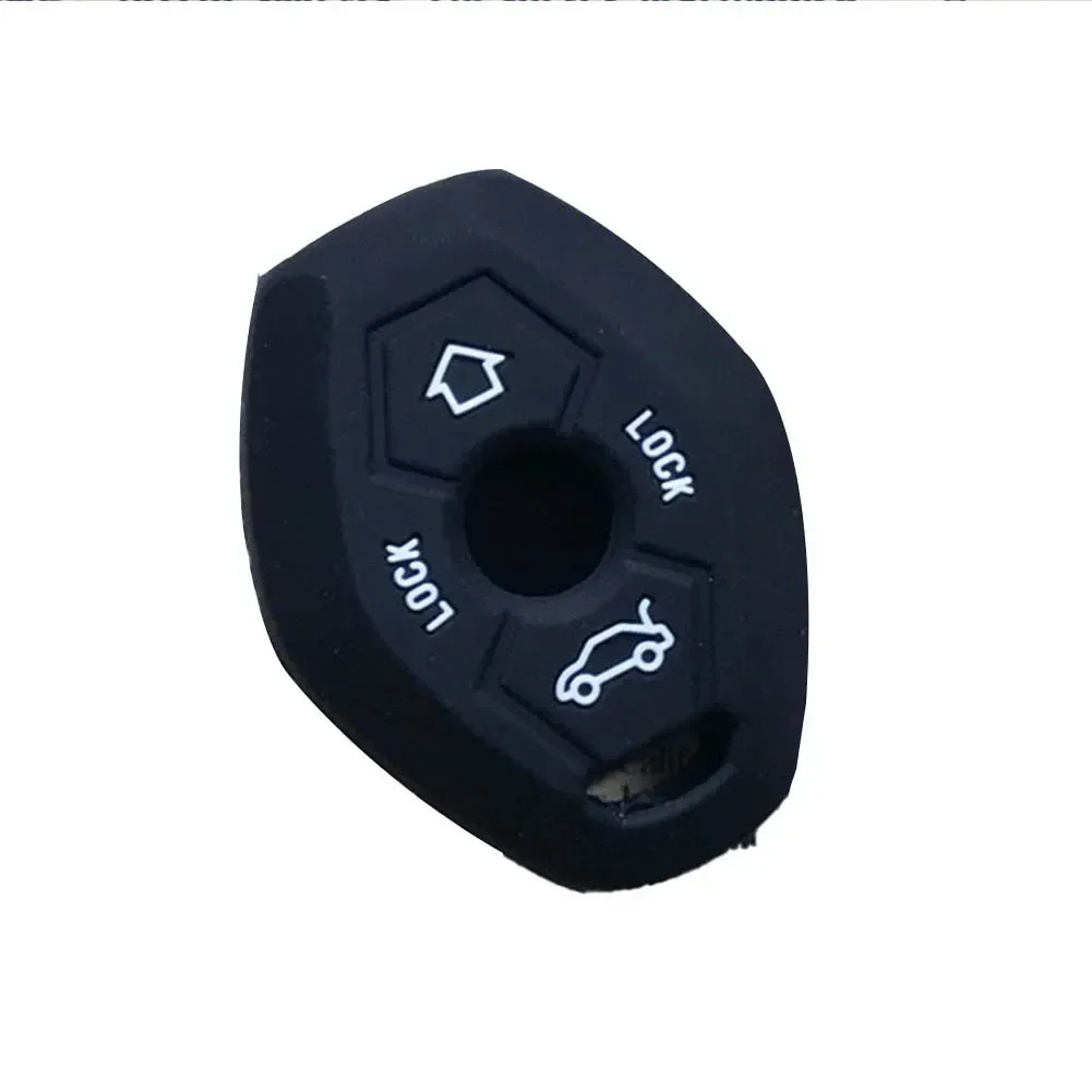 Protective Case Key Cover Silicone Black Car Accessories For BMW E81 E46 E38 X3 Z3 Z4 Brand New Easy To Install