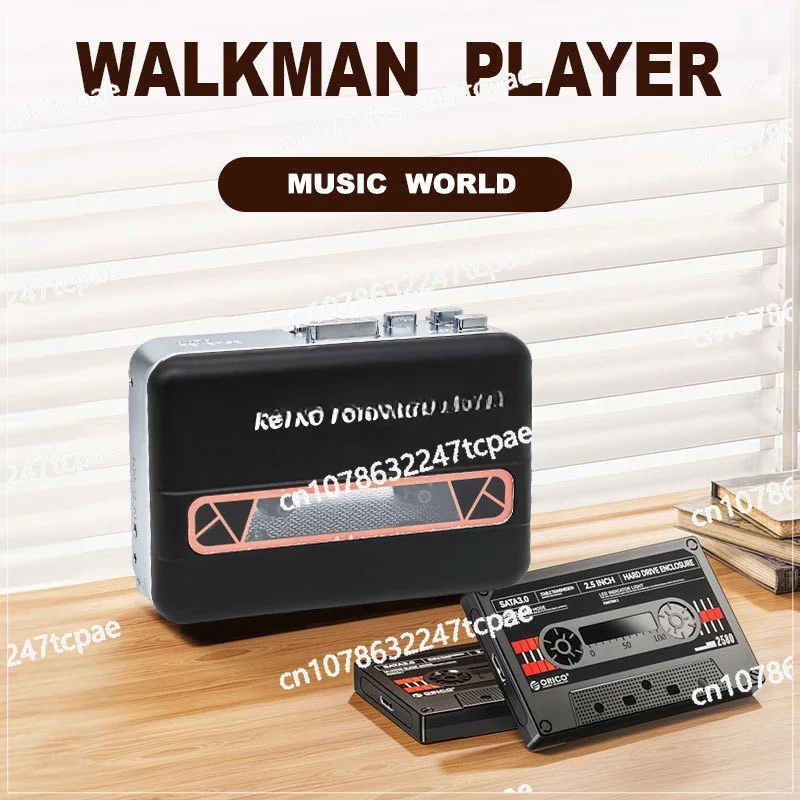 Portable Personal Stereo Old Tape Player Hanxiangda Cassette Recorder Player New Cassette Recorder