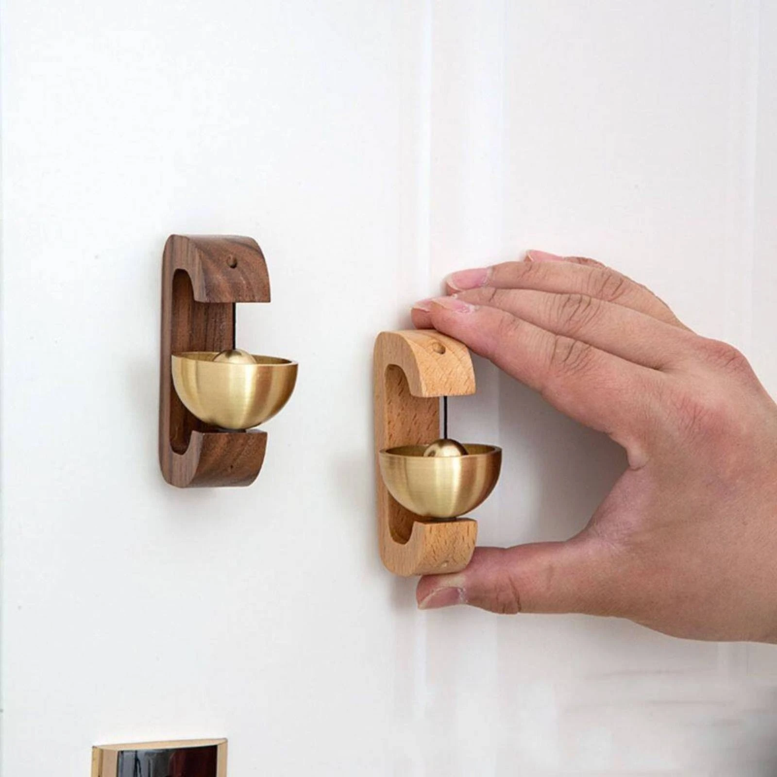 Wooden Attractive Entry Chime Japanese Design Attractive Wooden Chime Entrance Chime No Drilling Required Shopkeepers Bell