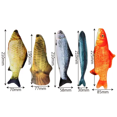 8 best sales 3डी मछली - №5