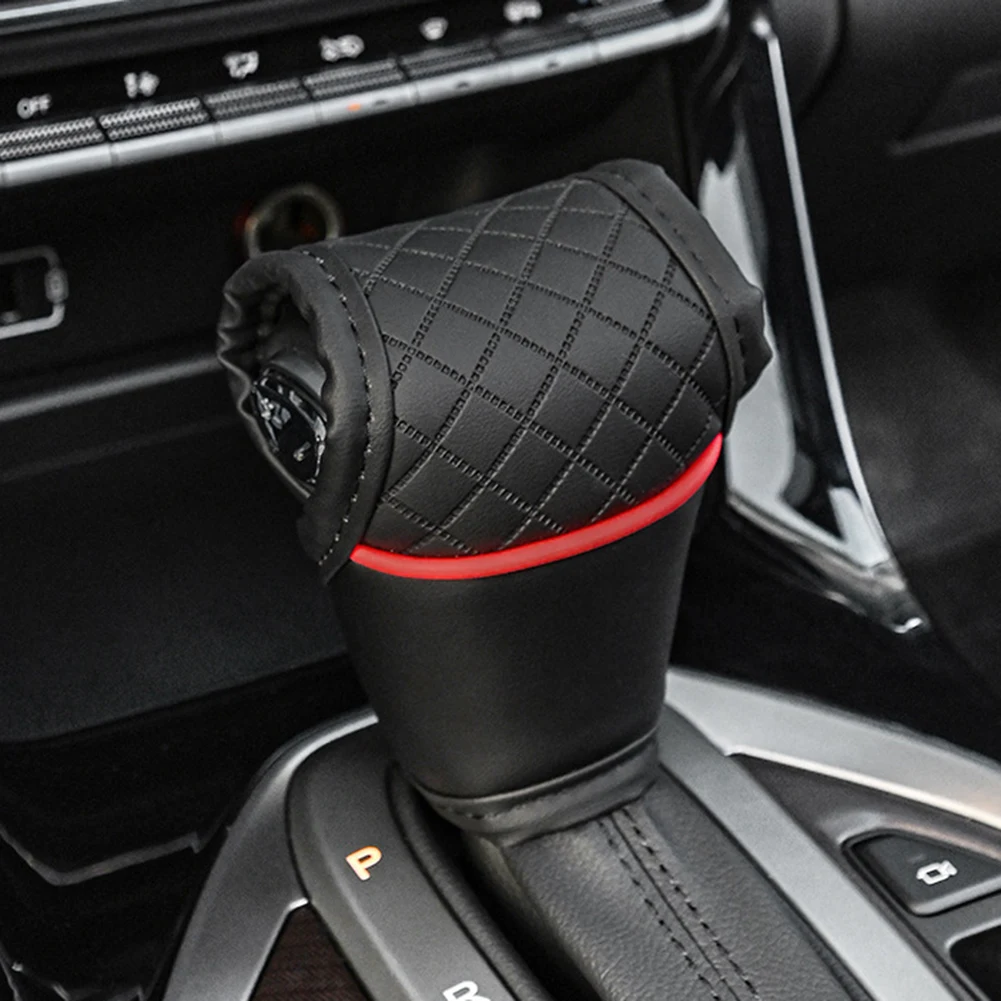 1 Pc Gear Shift Cover Shift Cover Gear Handle Decoration Fits Manual Automatic Universal Car Shift Lever Interior Decor