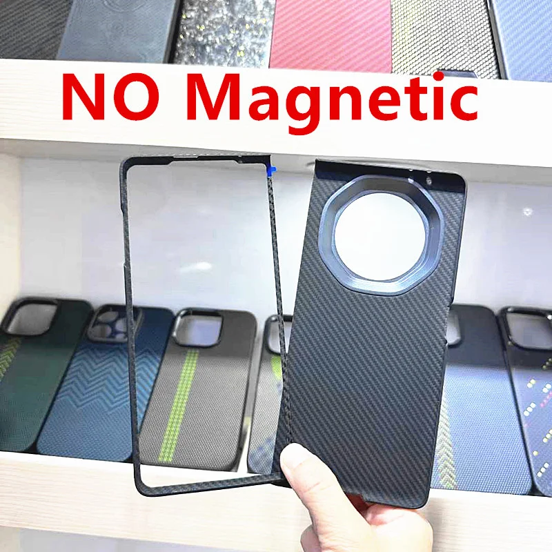 For Huawei Honor Magic V3 5G  case, carbon protective shell, suitble  Aramid fiber， Magnetic phone case