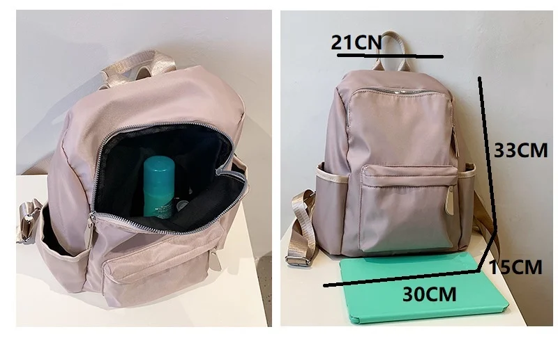 Waterdichte Oxford Vrouwen Rugzak Grote Capaciteit Schooltas Voor Tieners Meisjes Daypack Casual Rits Dames Rugzakken Reistas