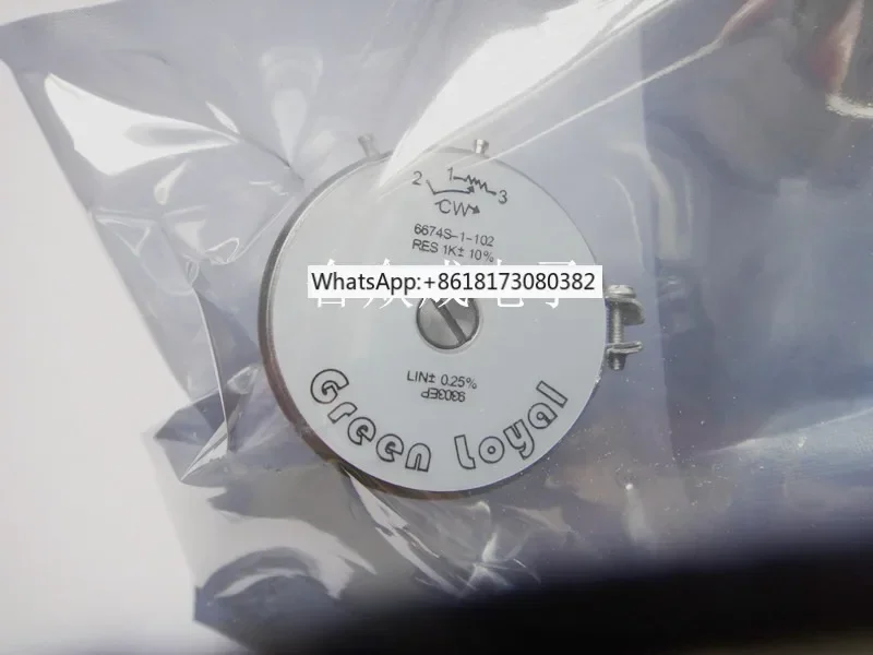 Potensiometer Taiwan LOYAL 6674S-1-202 RES 2K pasokan stok asli