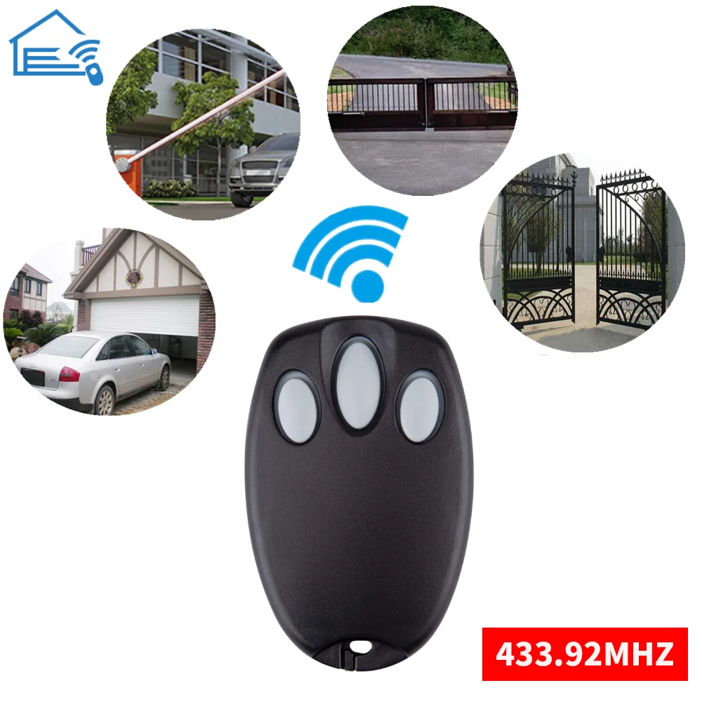 Liftmaster Chamberlain 94335E model 1A5639 version 433.92MHz garage door remote control 84335 model