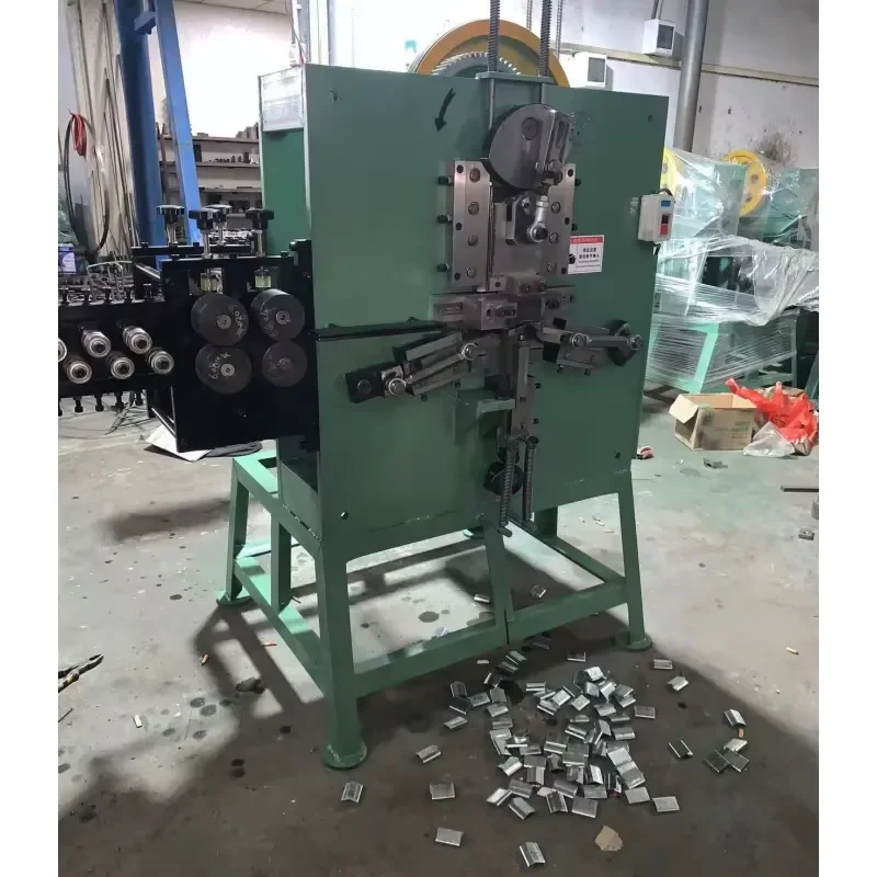 CE Certification Triangle Rectangle Metal Rings Precision Bending Equipment Iron Wire Buckling Machine for L-S-C-Shaped