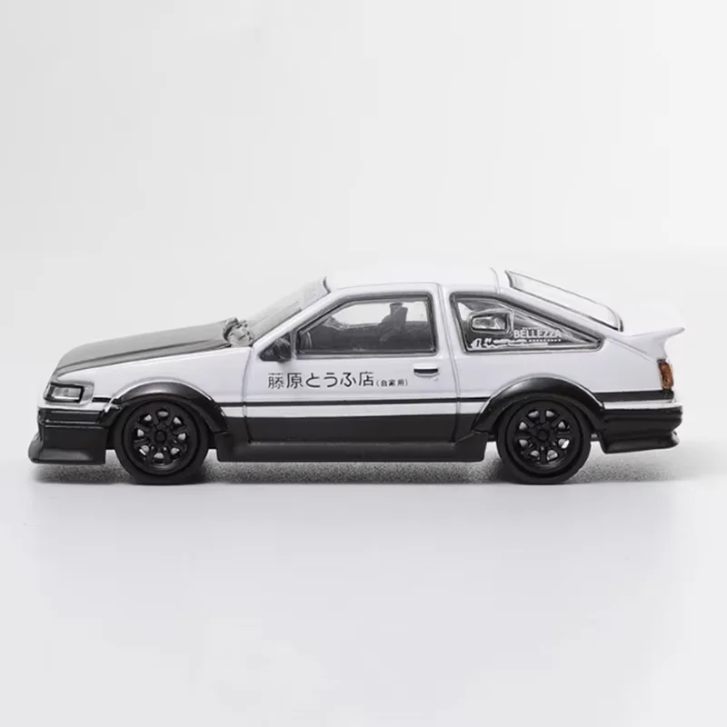 DCT 1:64 Corolla Levin GT-APEX AE86 Wide-body Modified Version