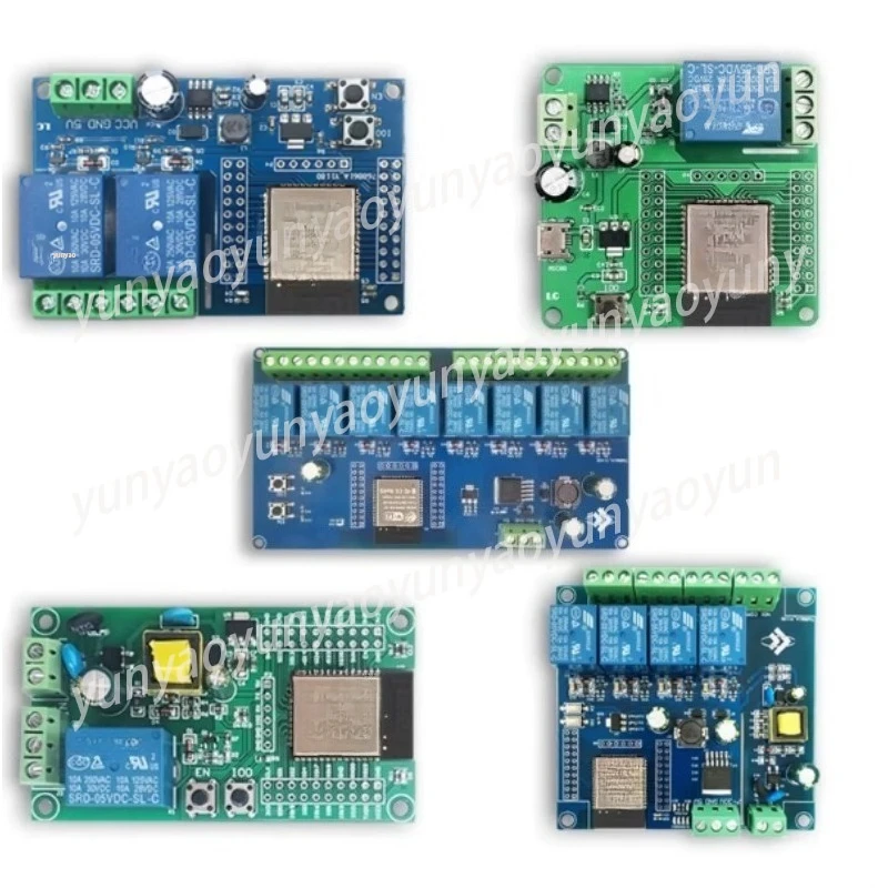 

ESP32 Bluetooth Single Channel Dual Channel 4 Channel 8 Channel, Relay Module ESP32 Secondary Development Board