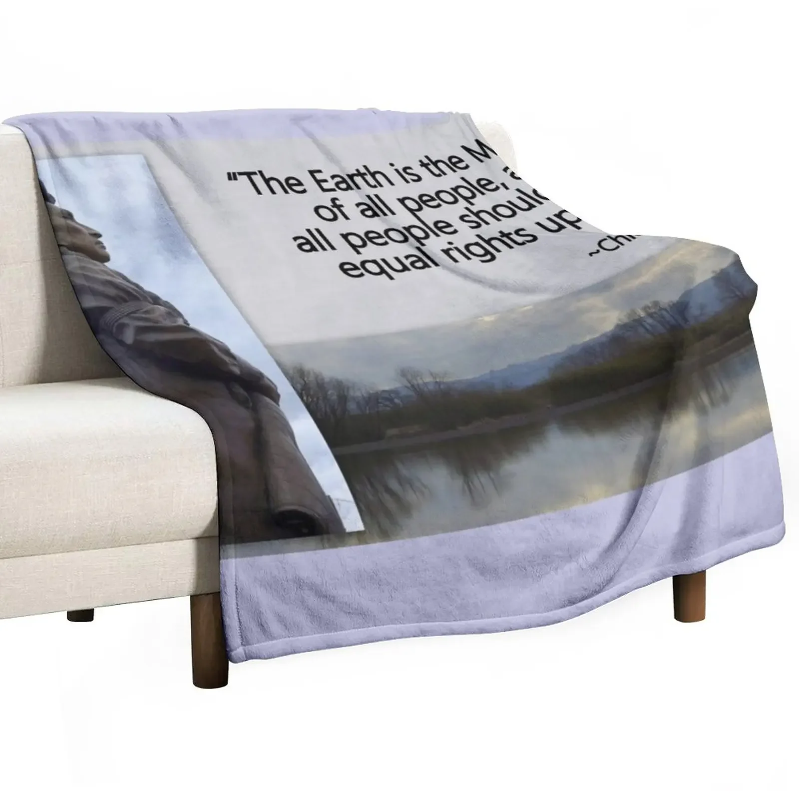 

Chief Joseph Quote Collage Throw Blanket christmas gifts Blankets For Baby Travel Blankets