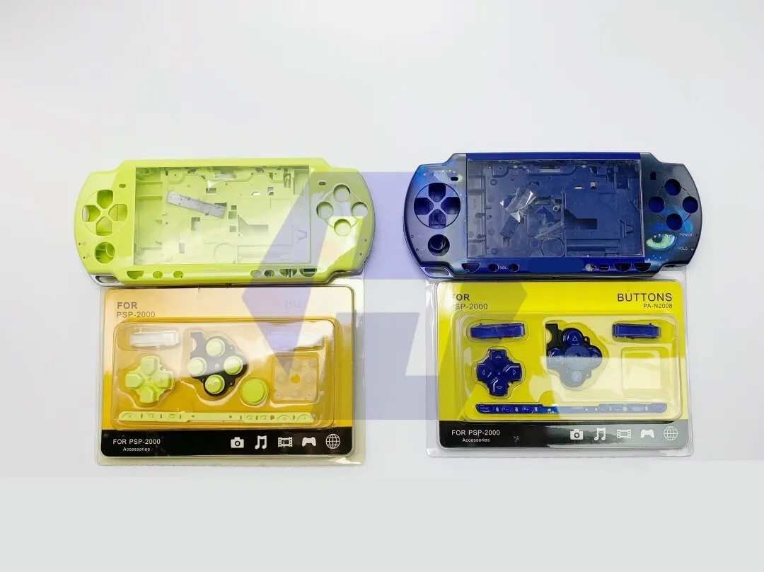 Coque de remplacement pour Console de jeu PSP 2000 PSP2000, boîtier complet limité avec Kit de boutons à vis