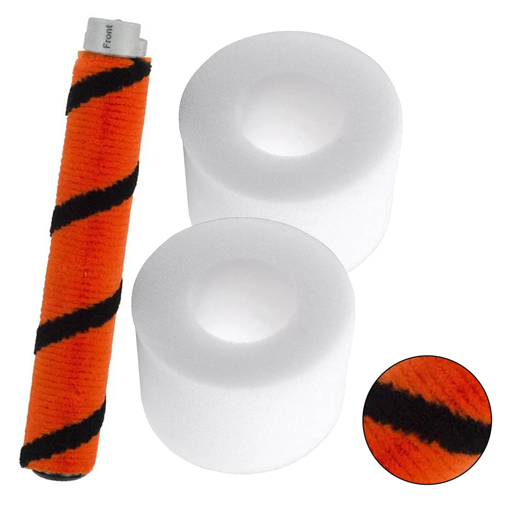 

1pc Roller Brush+2pcs Foam Filter Kit For Shark IC160 ICZ160 ICZ300 Ion P50 Vacuum Cleaner Replacement Accessories