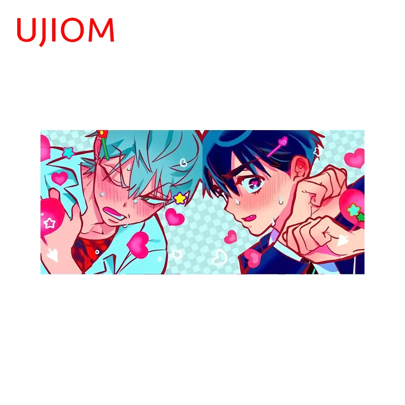 UJIOM For Colorful Alien Stage Slap Design Wall Stickers Beautiful Artistic Aquaflask Laptop Decal High-quality Home Murals