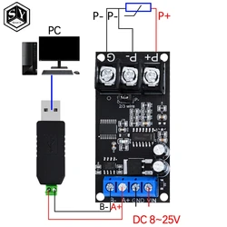 PT100 platinum thermistor RTD thermocouple temperature sensor transmitter RS485 MODUBS RTU module