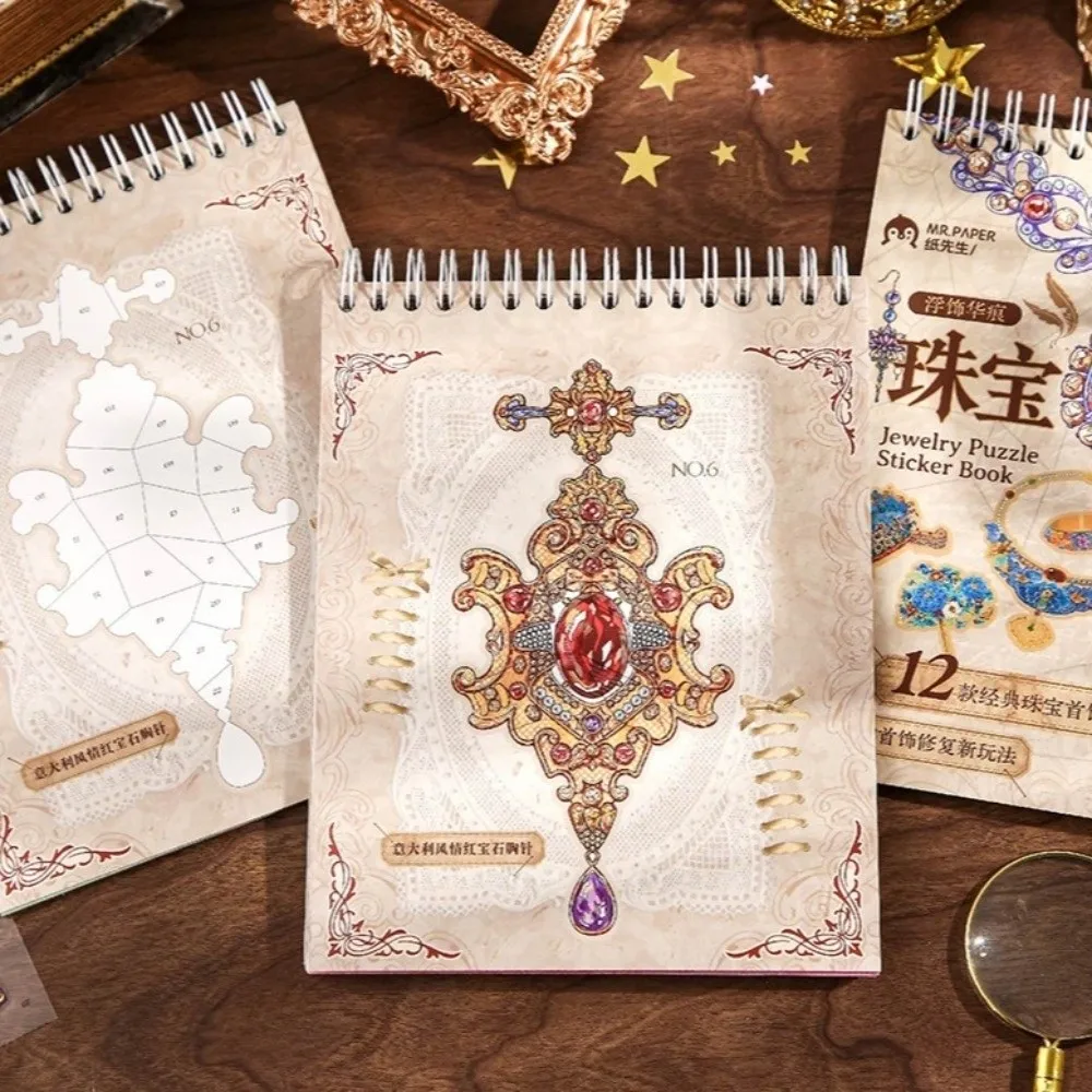 

3D-коллаж из драгоценных камней: винтажные, роскошные, великолепные миниатюрные сцены с драгоценными камнями для самостоятельного изготовления карманных мини-домиков