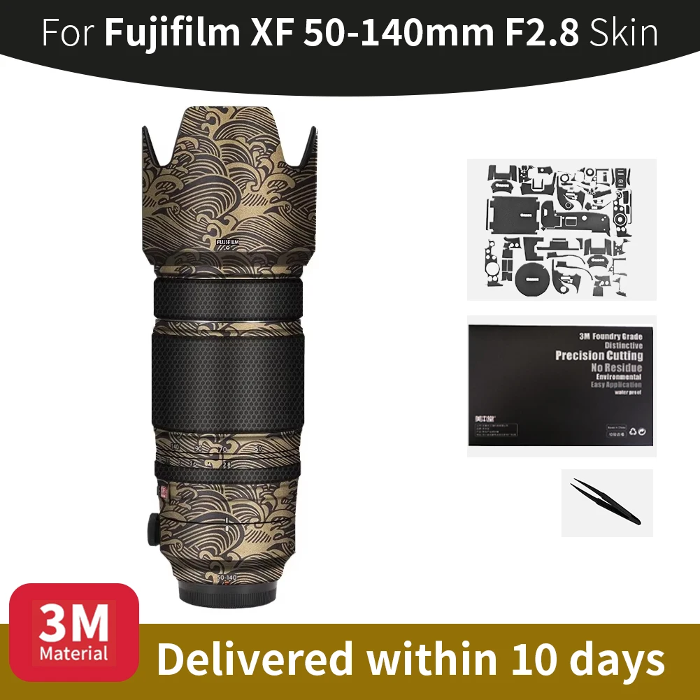 

Для Fujifilm 50-140 мм кожа Fujifilm XF 50-140 мм F2.8 кожу объектива камеры против царапин наклейка на объектив камеры защитная пленка