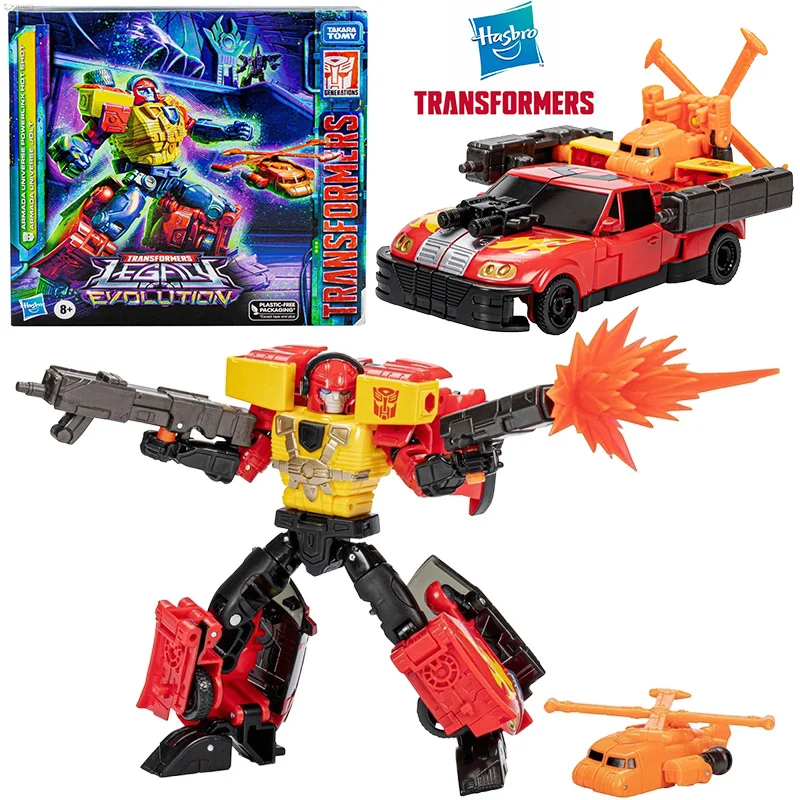 Hasbro Transformers Legacy Evolution Armada Universe Powerlinx Hot Shot Jolt Deluxe Class Original Action Figure ของเล่นของขวัญ