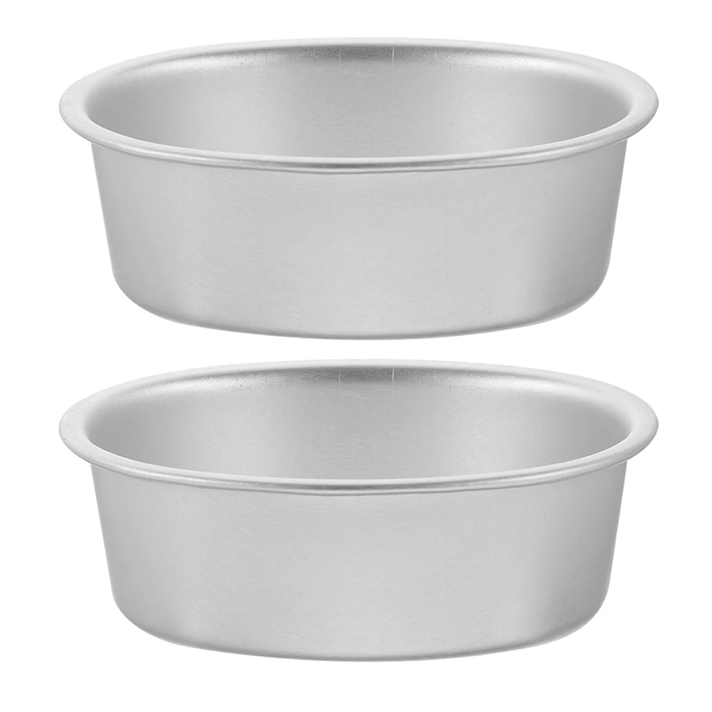 

2pcs Oval Shaped Nonstick Aluminum Alloy Baking Molds Cheesecakes Pans Heart Baking Tray Easy Release Kitchen Wedding Supplies